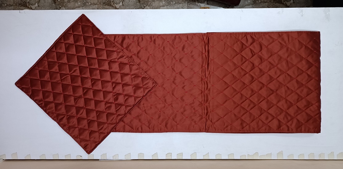 Satin Quilted Bed Runner