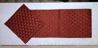 Satin Quilted Bed Runner