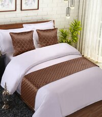 Satin Quilted Bed Runner
