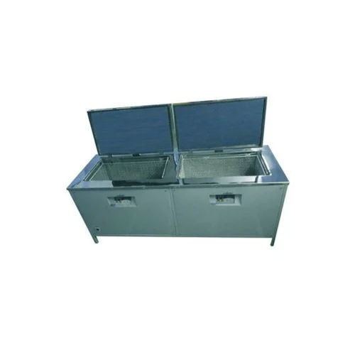 Metal Ultrasonic Cleaner - Color: Silver