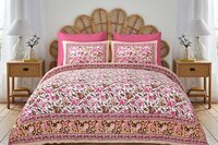 Planet fastion Pure cotton bedsheet by choco creations