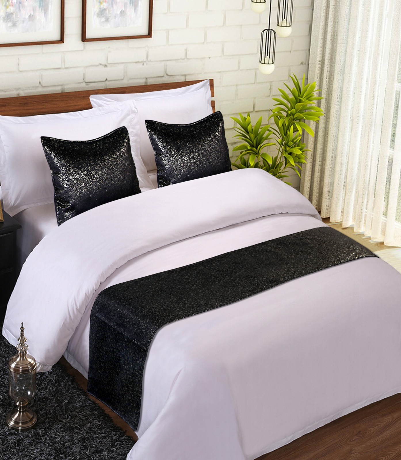 Jacquard Bed Runner