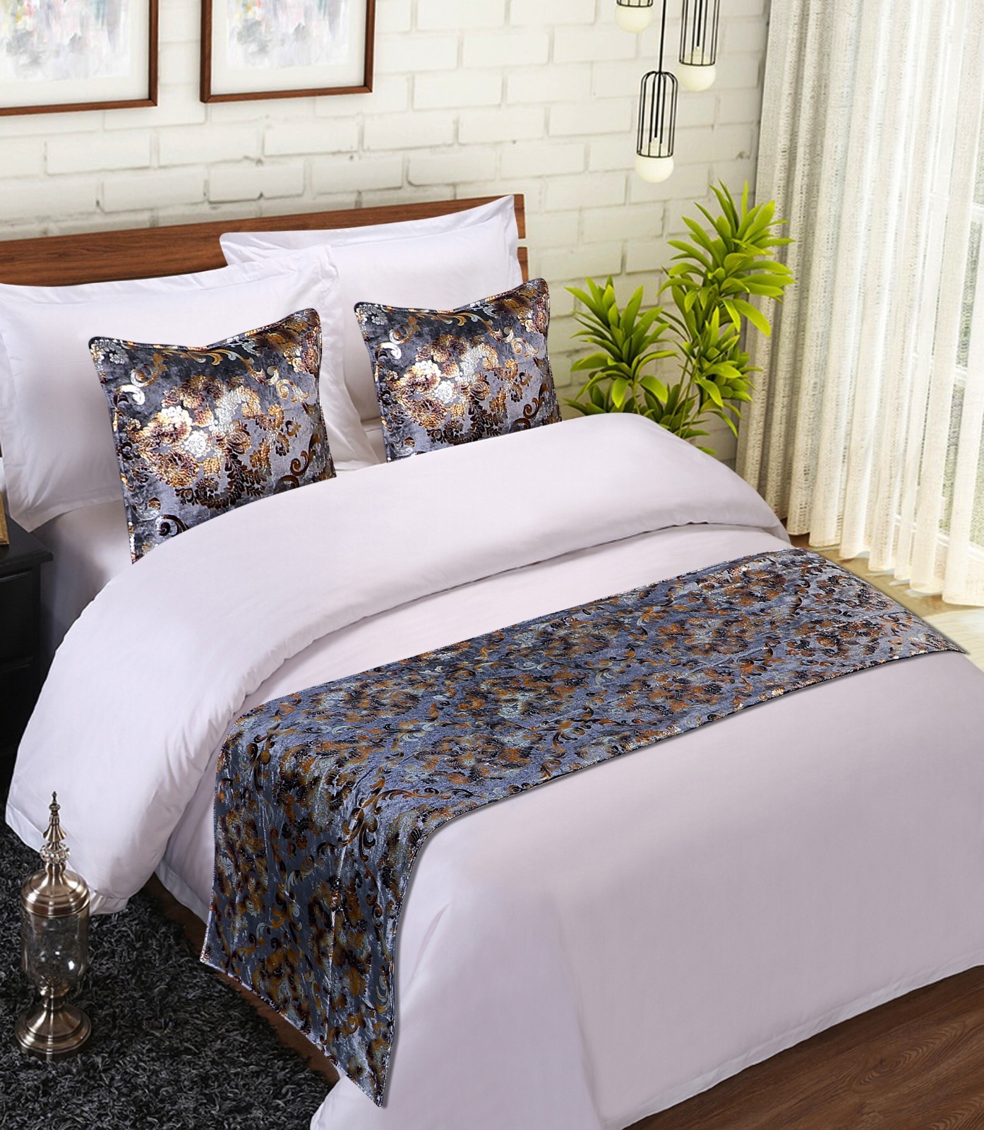 Jacquard Bed Runner