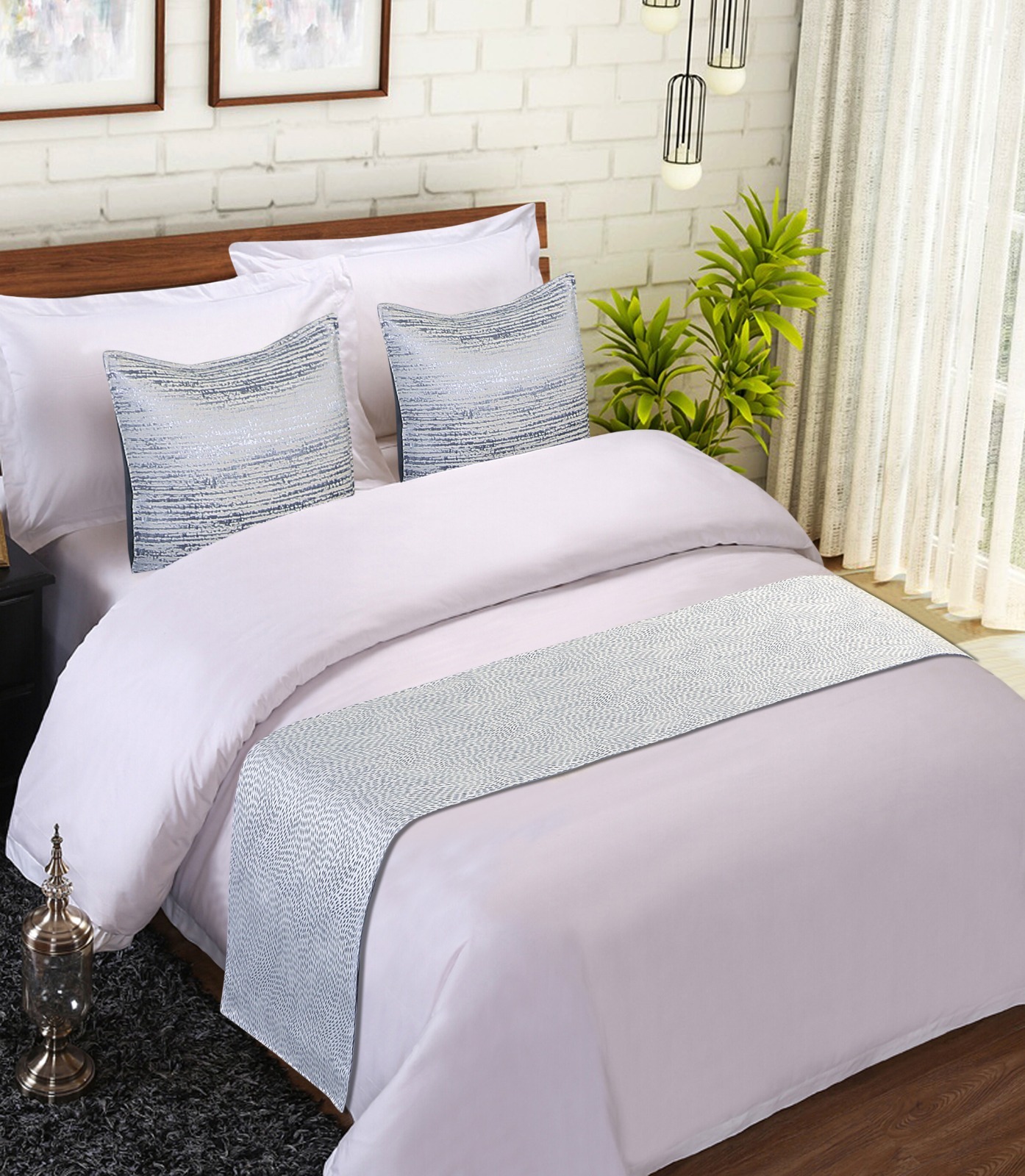 Jacquard Bed Runner