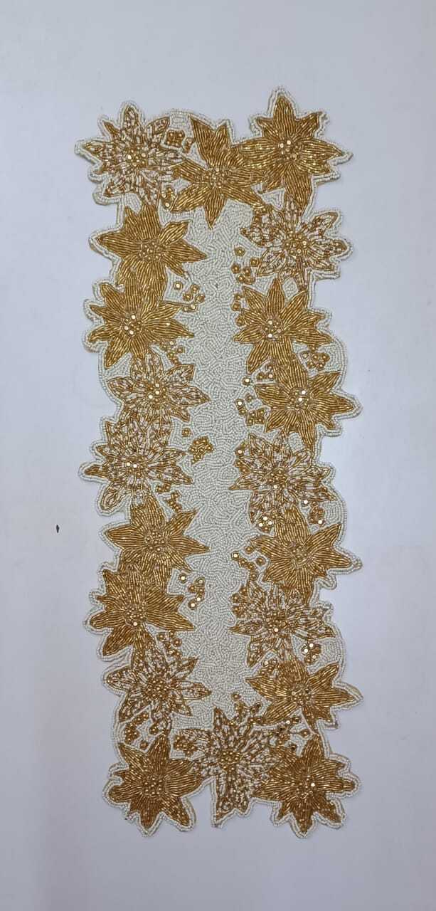 Beaded Table Runner