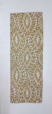 Beaded Table Runner