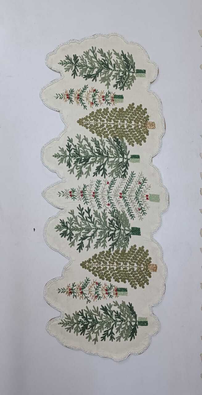 Beaded Table Runner