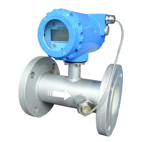 Blue/Silver Differential Pressure Air Flow Meter