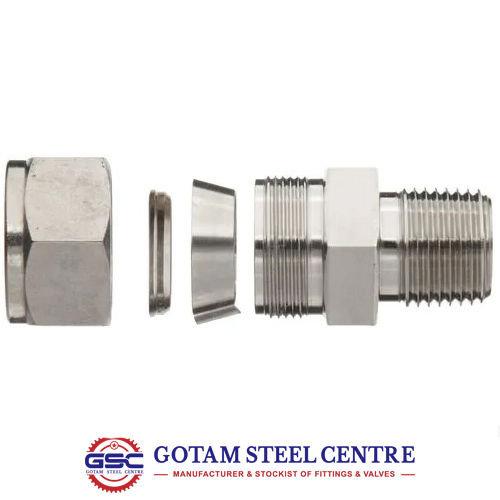 Silver Ss Tube Ferrule Fittings