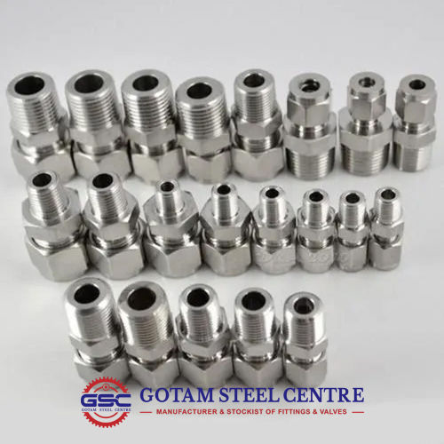 Silver Parker Tube Fittings