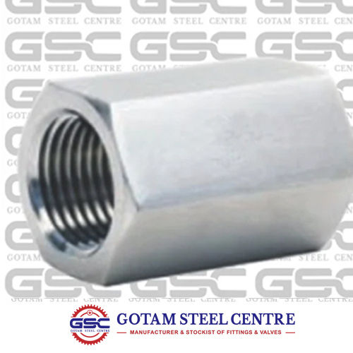 Silver Stainless Steel Hex Socket