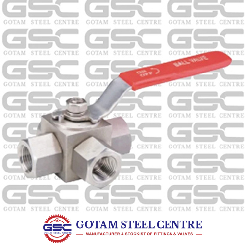 High Pressure Three Way Ball Valves