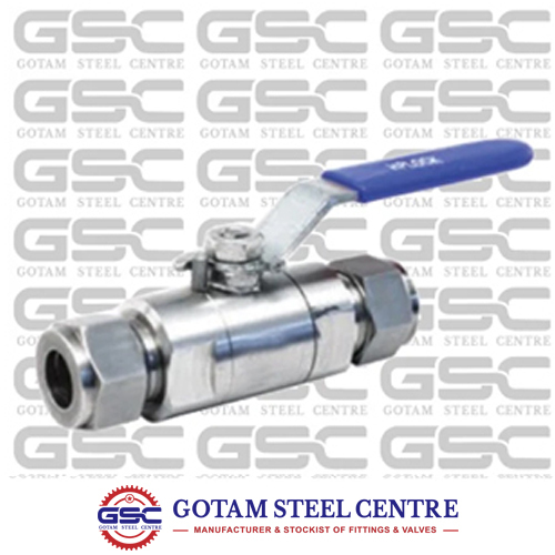 SS OD X OD Type Ferrule Ball Valve