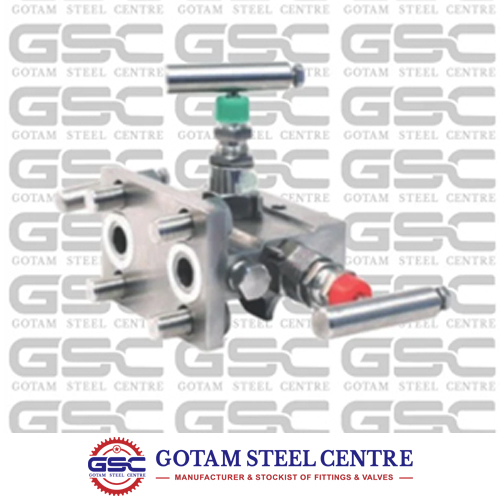 SS316 T Type 3 Way Manifold Valve