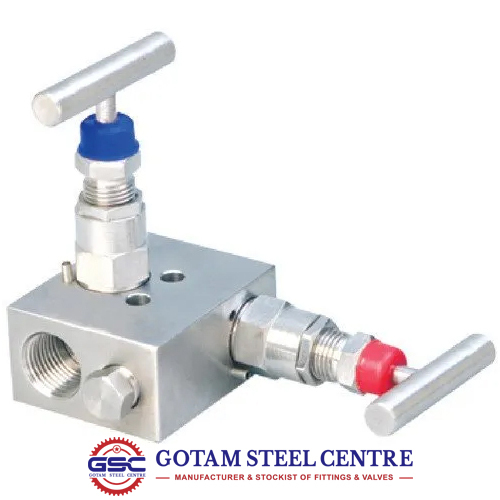 2 Way Manifold Pipe To Pipe Valve