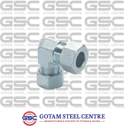 Silver Din 2353 Hydraulic Equal Elbow