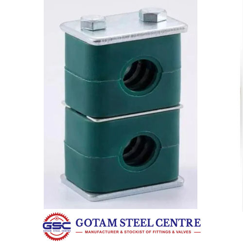 Green Vertical Pipe Clamp