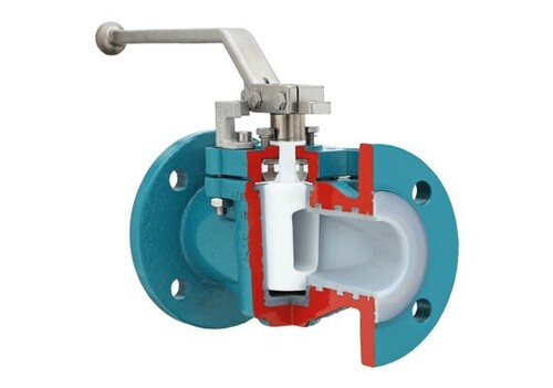 FEP/PTFE Lined Plug Valve Supplier Gujarat Vadodara