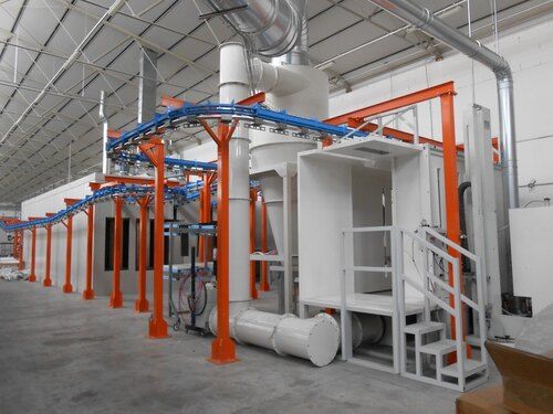 High Speed Industrial Powder Coating Plant