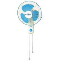 White And Blue Electric Wall Mounted Cabin Fan