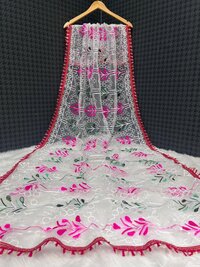 New Embroidery Net Dupatta