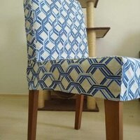 Floral Dining Chair Cover