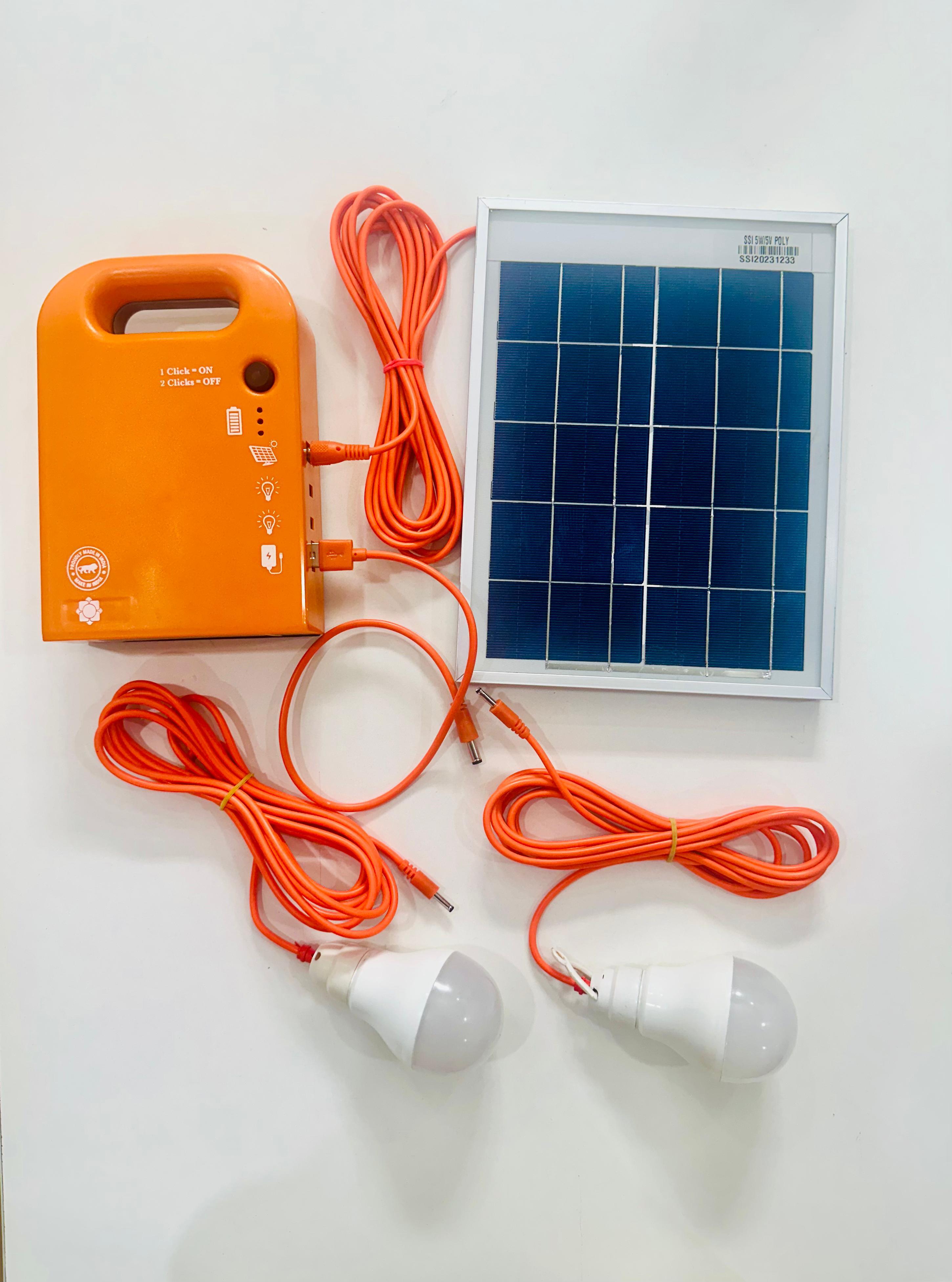 SOLAR MINI HOME LIGHTING SYSTEM