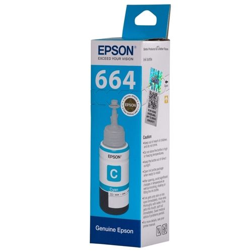 Cyan 70 Ml Ink Bottle T6642 - 664