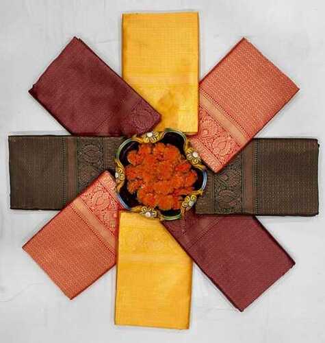 Silk Saree - Color: As Per Images