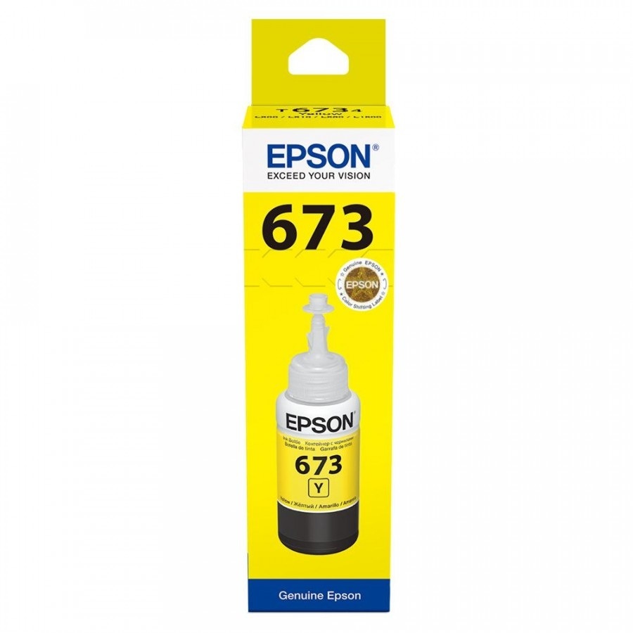 Yellow 70 ml Ink Bottle T6644 - 664