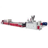 Pvc Cellular Foam Profile Extrusion Line - Color: White