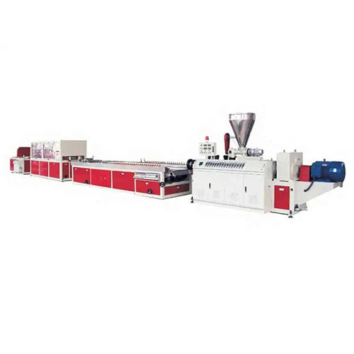 Pvc Wpc Door Panel Extrusion Line - Color: White