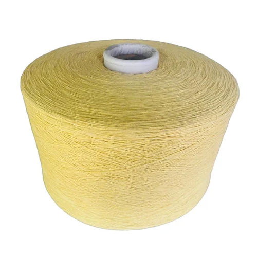  6S Light Yellow Dyed Cotton Yarn