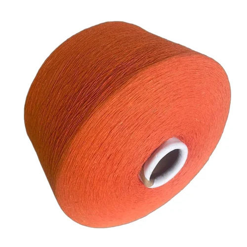 Orange Cotton yarn