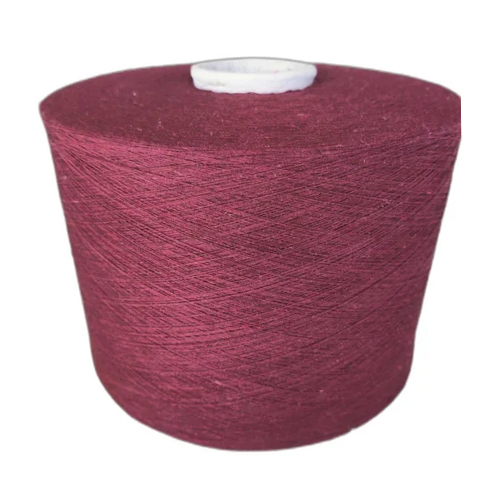 10s Burgundy Dyed Cotton Yarn 