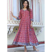 Indian Mehroon Banita Fabulous Floor Length Gown