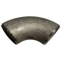 Silver Stainless Steel 45 Degree Pipe Elbow