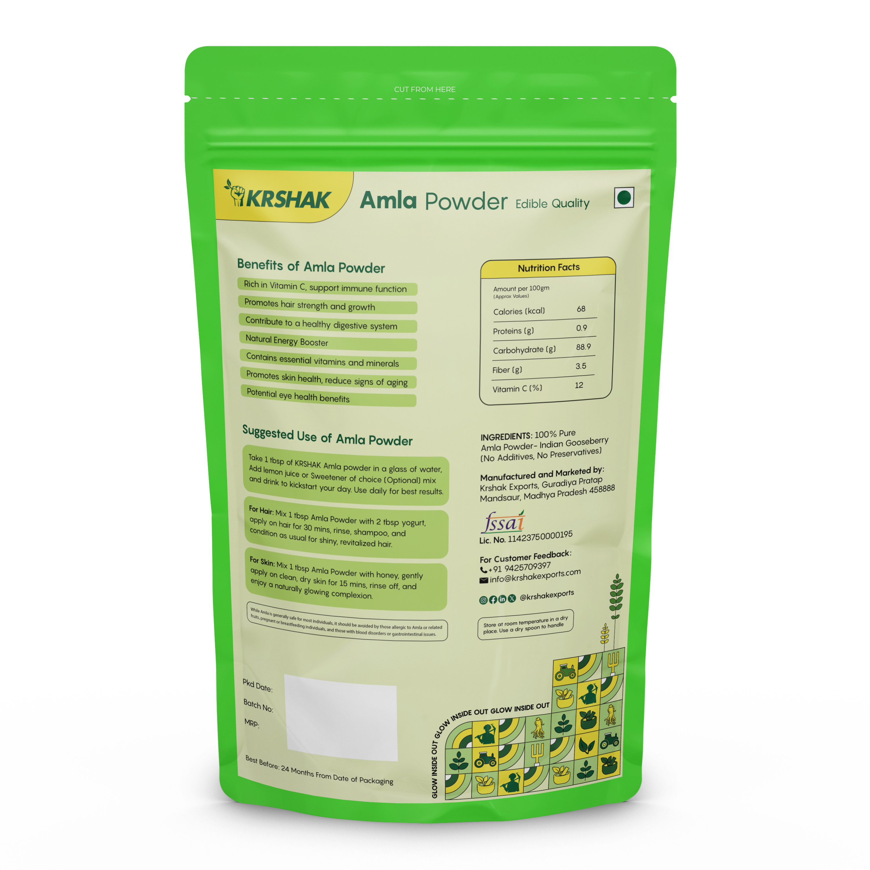 KRSHAK Amla Powder