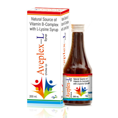 200 Ml Natural Source Of Vitamin B-Complex With L-Lysine Syrup - Age Group: For Adults