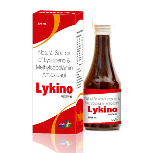 200 Ml Natural Source Of Lycopene And Methylcobalamin Antioxidant Syrup - Age Group: For Adults