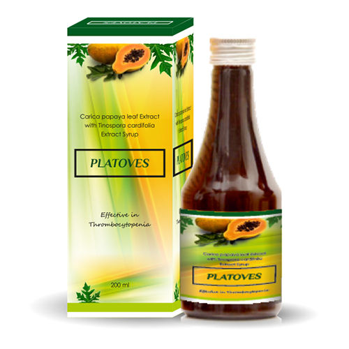 200 ML Caica Papaya Leaf Extract With Tinospara Cardifolia Extract Syrup