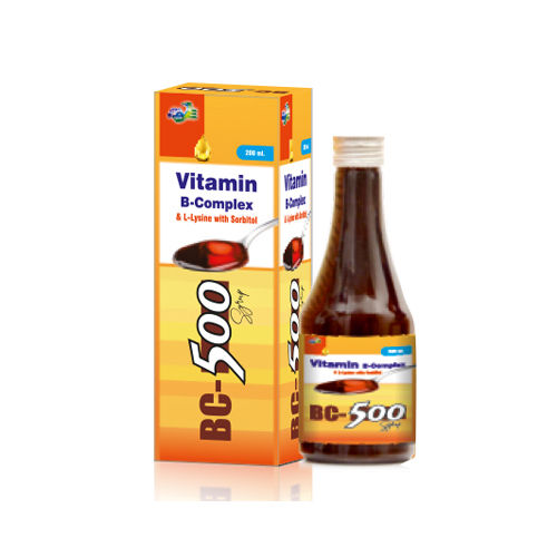 200 Ml B-complex With L-lysine Syrup