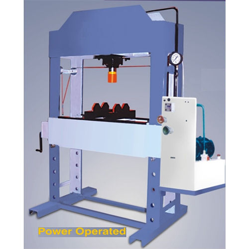 Blue Electric Hydraulic Press