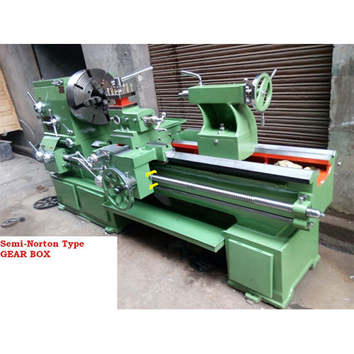 Green 8Ft Heavy Duty Lathe Machine