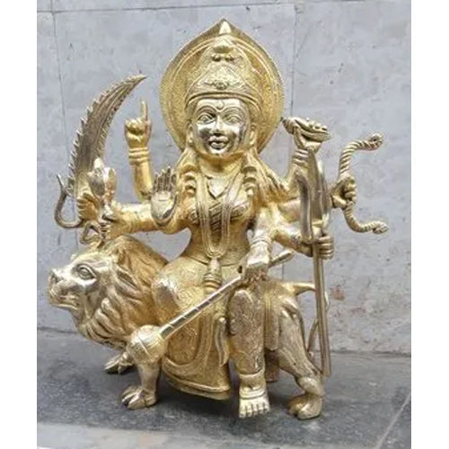 Brass Durga Statue