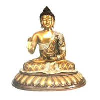 Durable 22 Inch Brass Buddha Statue