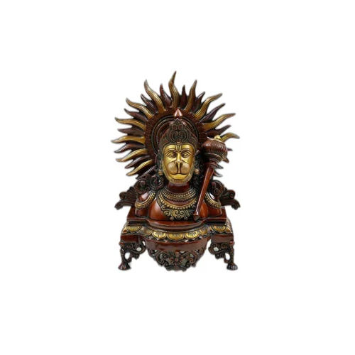 Brass Hanuman Statue