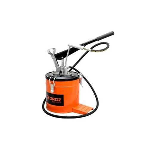 Orange Groz V Series Bucket Grease Pump 10 Kg Vgp10A