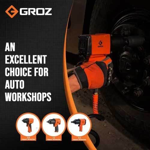Groz 1 2 Impact Wrench HALF INCH