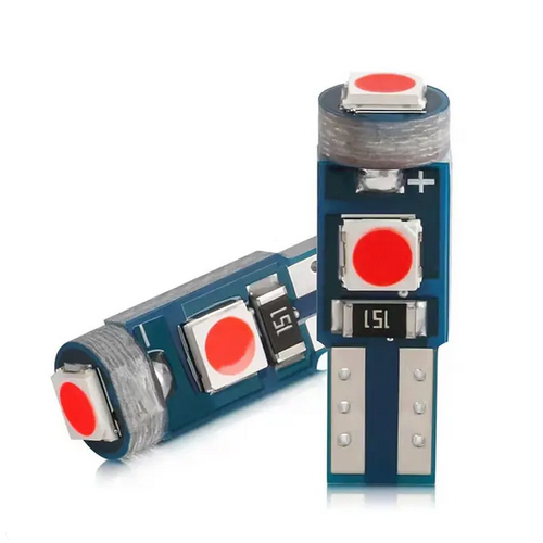 T5 Wedge Led Bulb 3030 3Smd For Car Auto Dashboard Life Span: 12 Months